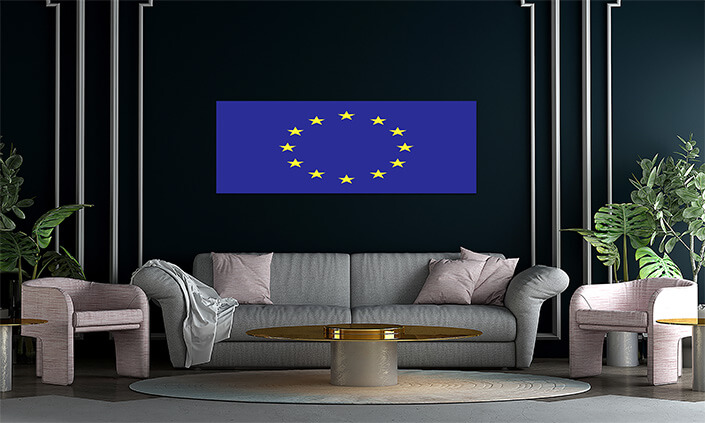 WEB07 0034 MP 0012 European Union Flag AOAY4013