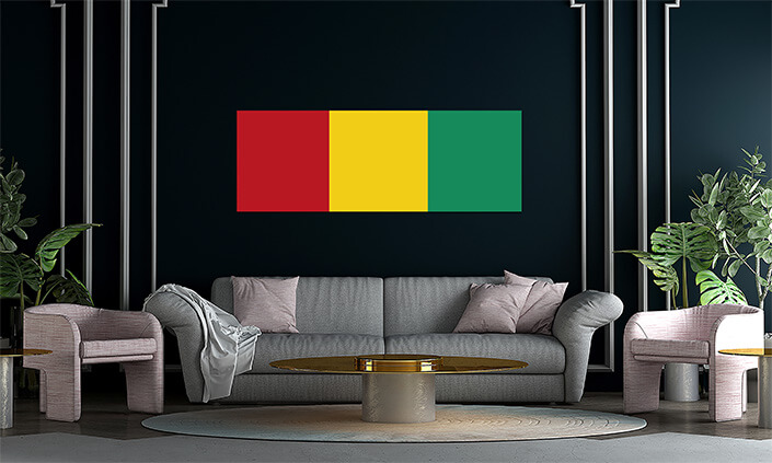 WEB07 0047 MP 0048 Guinea Flag AOAY4295