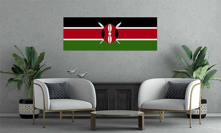 WEB08 0006 MP 0040 kenya Flag AOAY4302
