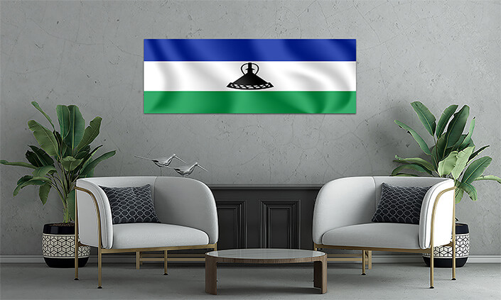 WEB08 0011 MP 0035 Lesotho Waving Flag AOAY4189