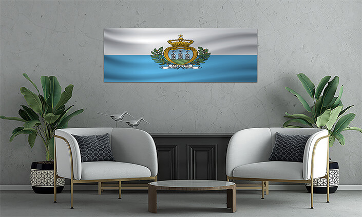 WEB08 0020 MP 0026 San Marino Waving Flag AOAY7413