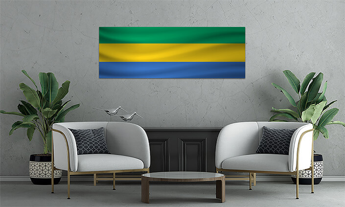 WEB08 0044 MP 0002 Gabon Waving Flag AOAY4288