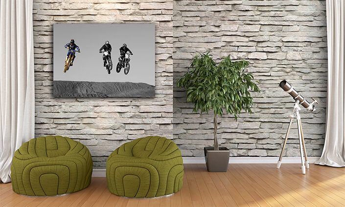 WEB002 0001 MP 0036 10153260 young motocross racers riding on dirt track AOAY6274