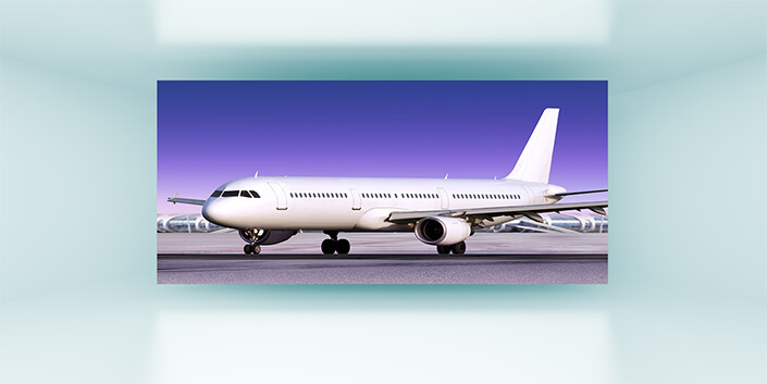 WEB002 0021 MP 0011 3078225 landed passenger plane AOAY5115