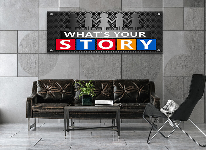 WEB002 0024 ML 0001 33576816 what is your story text on mesh hexagon background AOAY6106