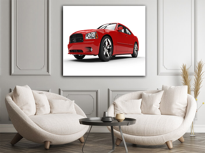 WEB002 0053 MP 0047 19986858 red powerful car front closeup AOAY5024