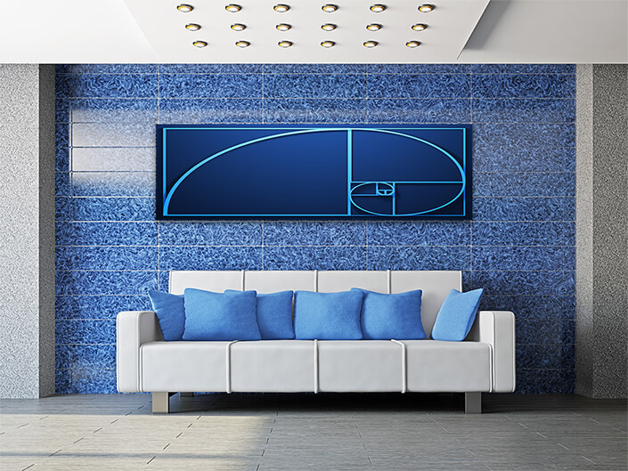 WEB002 0068 ML 0038 30840870 fibonacci spiral diagram with numbers AOAY5388