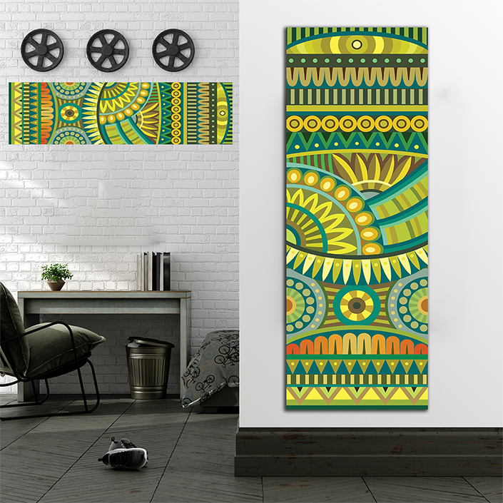 Abstract vector tribal ethnic concept AOAY7407