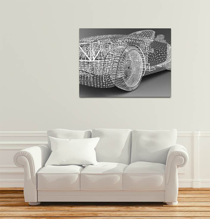 WEB003 0032 MP 0044 1134158 deep wireframe car AOAY5205