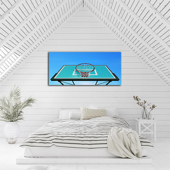 WEB003 0038 ML 0087 2964733 basketball hoop on sky AOAY5104
