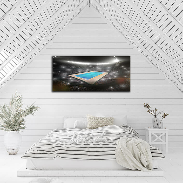 WEB003 0057 ML 0048 29224018 Top view of a volleyball field AOAY4862