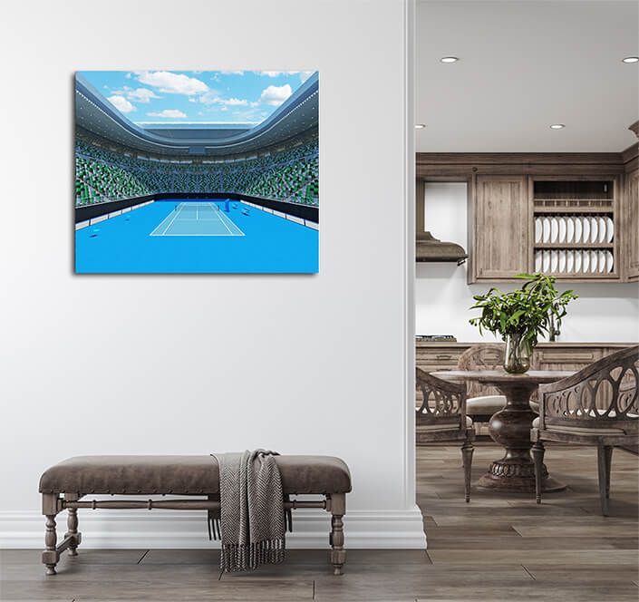 WEB004 0009 ML 0059 24777462 beautiful modern tennis grand slam lookalike stadium in Australia AOAY5695