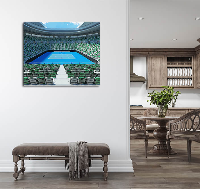 WEB004 0010 ML 0058 24777506 beautiful modern tennis grand slam stadium in australia AOAY5696