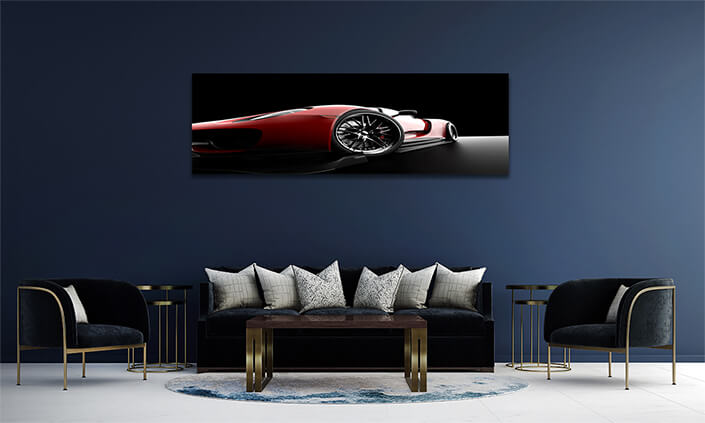 WEB004 0021 ML 0013 46057862 close up on front of a red generic sport car AOAY5260