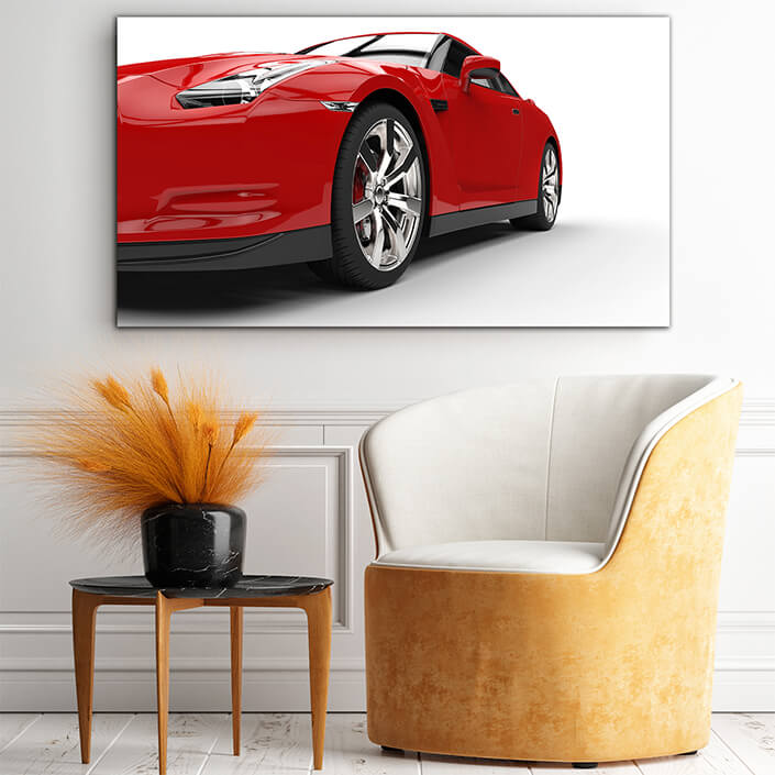 WEB004 0033 MP 0006 19987438 red sports car extreme closeup AOAY5034