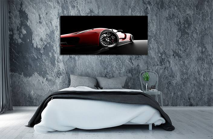 WEB005 0021 ML 0013 46057862 close up on front of a red generic sport car AOAY5260