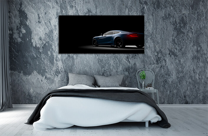 WEB005 0022 ML 0012 46059102 blue generic sport car on a dark background AOAY5267