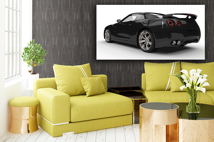 WEB005 0052 MP 0042 19987418 black sports car back AOAY5033