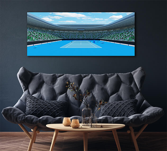 WEB005 0056 ML 0059 24777462 beautiful modern tennis grand slam lookalike stadium in Australia AOAY5695