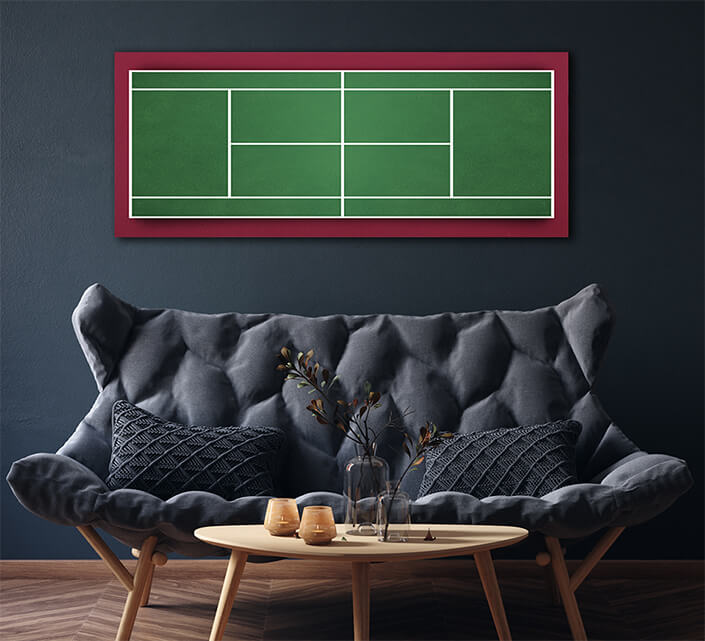 WEB005 0061 ML 0054 29221788 digital image of tennis field AOAY5698