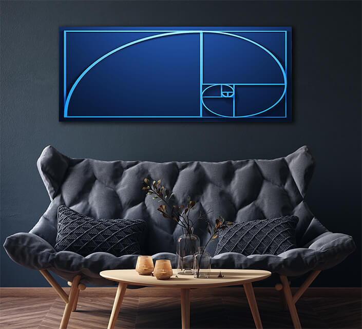 WEB005 0077 ML 0038 30840870 fibonacci spiral diagram with numbers AOAY5388