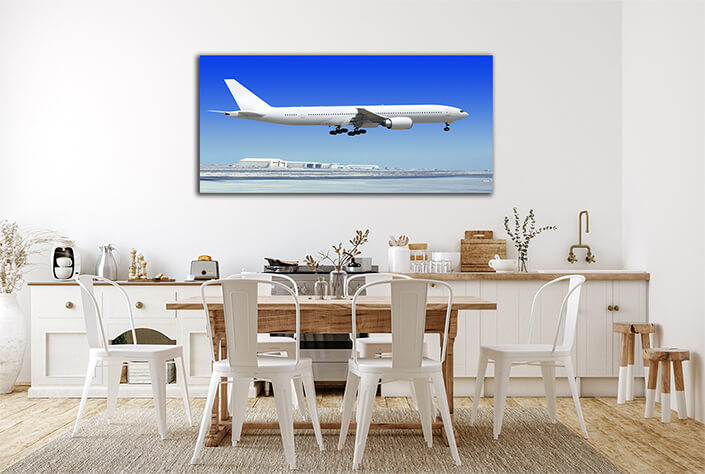 WEB006 0006 MP 0026 2855415 airplane is landing to runway AOAY5090