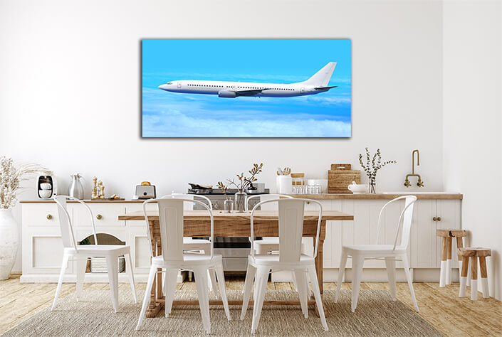 WEB006 0014 MP 0018 2975787 white airplane AOAY5107