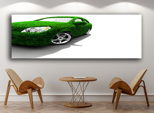 WEB006 0054 MP 0044 6502960 the metaphor of the green eco friendly car AOAY6187