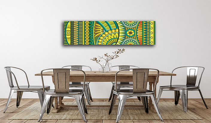 WEB007 0002 MP 0000 46324998 abstract vector tribal ethnic concept AOAY7407