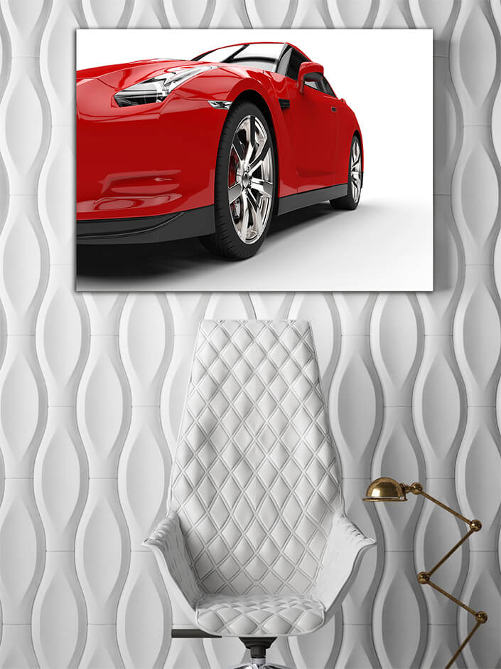 WEB007 0030 MP 0006 19987438 red sports car extreme closeup AOAY5034