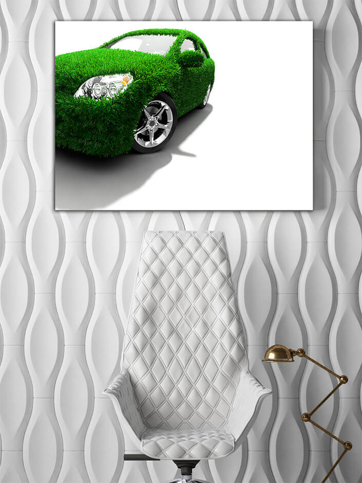 WEB007 0052 MP 0044 6502960 the metaphor of the green eco friendly car AOAY6187