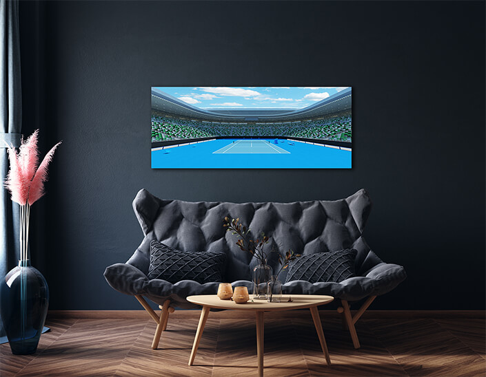 WEB007 0056 ML 0059 24777462 beautiful modern tennis grand slam lookalike stadium in Australia AOAY5695