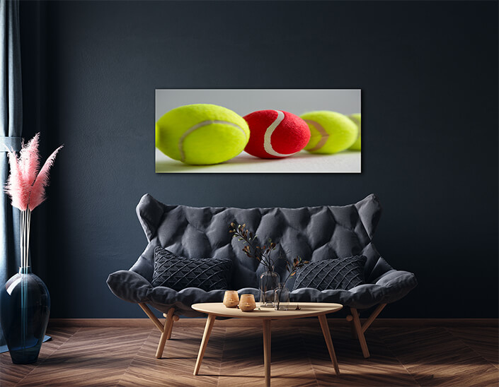 WEB007 0075 ML 0040 29580374 close up of red and fluorescent tennis balls AOAY5707