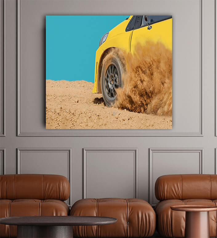 WEB002 0006 ML 0016 37049866 rally racing car in dirt track AOAY6150