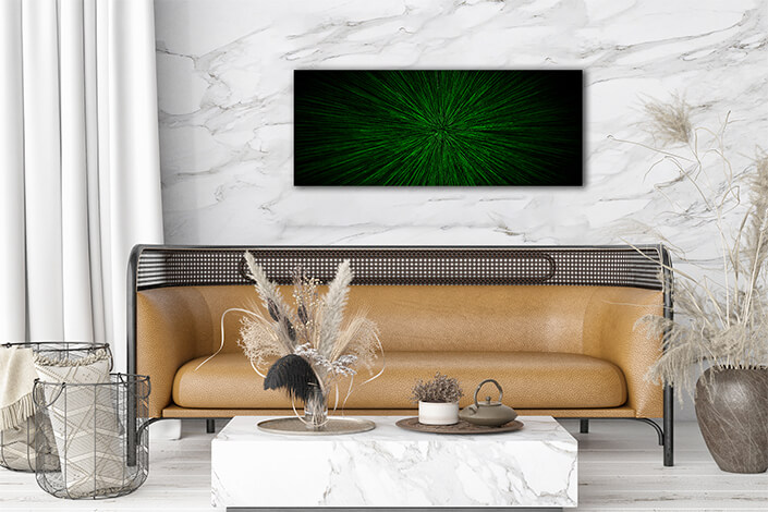 WEB002 0009 MP 0015 31230168 natural lens zoom explosion radial blurred green particles on black background AOAY6722