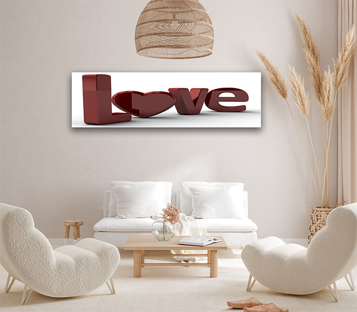 WEB002 0036 ML 0002 522360 A 3d render of love with a heart AOAY5458