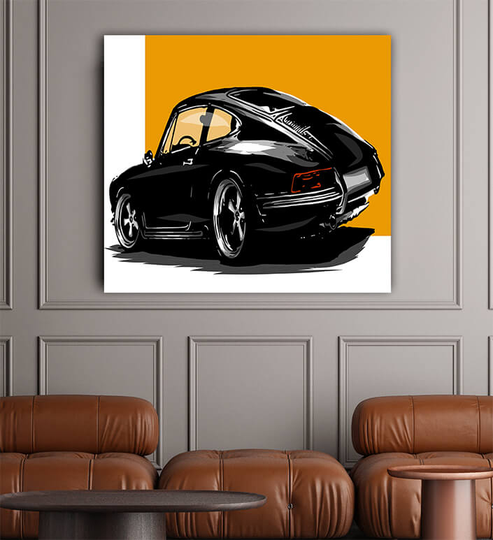 WEB002 0036 ML 0041 27113670 vector european classic sports car silhouettes AOAY5825