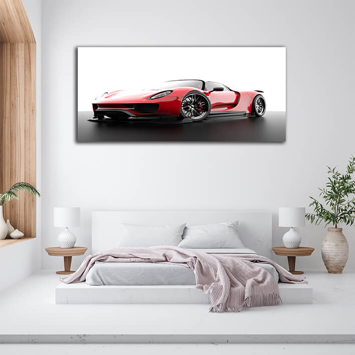 WEB002 0058 WEB001 0053 46057708 red generic sport car in the light AOAY5257