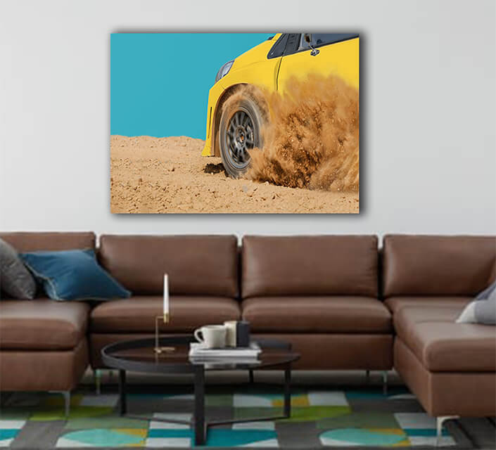 WEB003 0001 ML 0016 37049866 rally racing car in dirt track AOAY6150