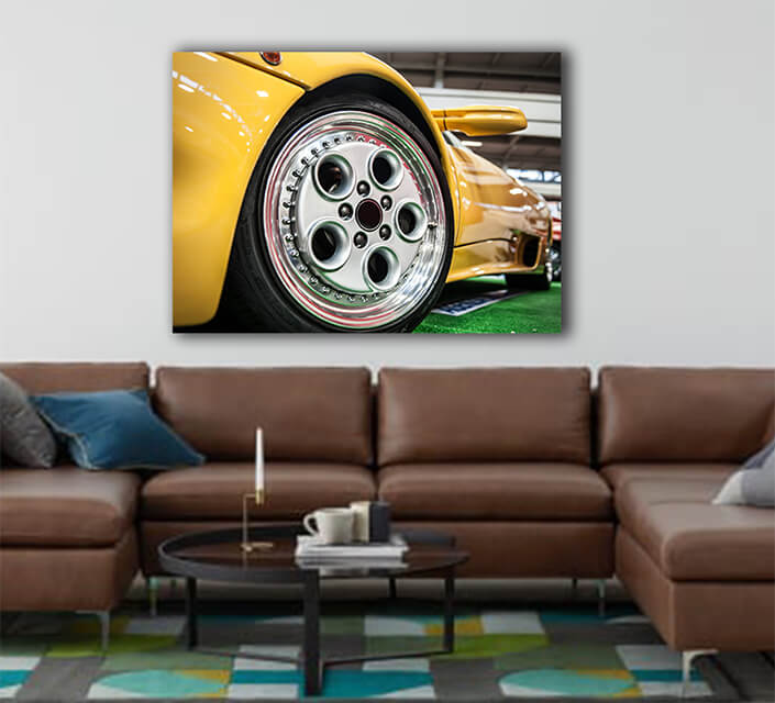 WEB003 0011 ML 0006 46105866 front of a yellow sport car AOAY5304