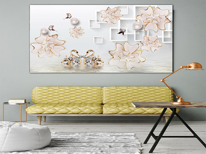 WEB003 0015 MP 0019 31307472 3d floral background illustration (P761) AOAY5779