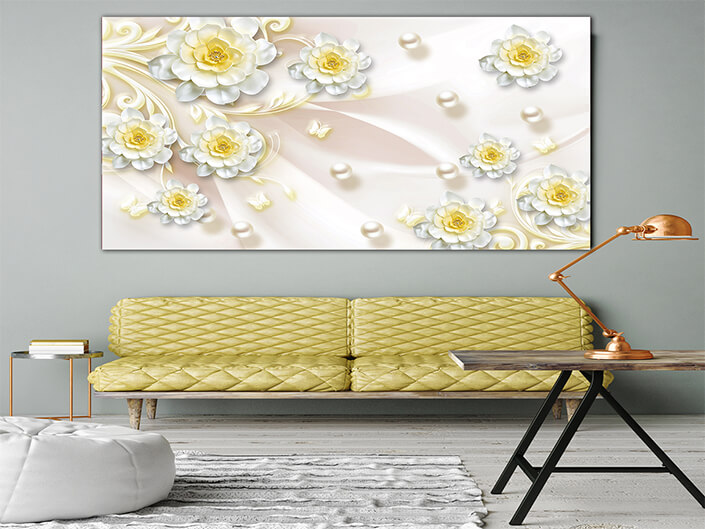 WEB003 0019 MP 0015 31307936 The 3d floral jewelry background AOAY5783