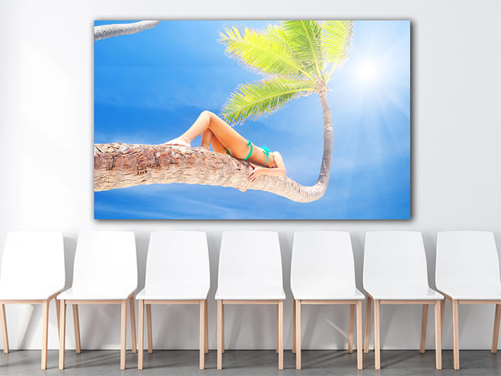 WEB003 0026 MP 0030 7190070 woman on palm AOAY6673