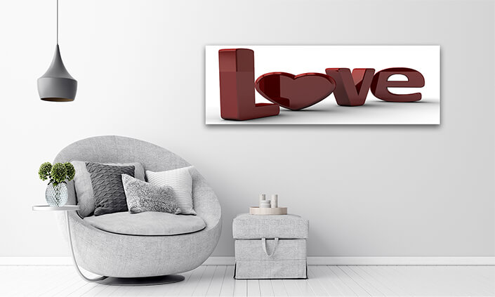 WEB003 0036 ML 0002 522360 A 3d render of love with a heart AOAY5458