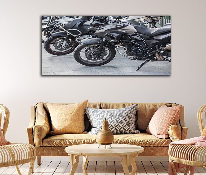 WEB003 0044 WEB001 0058 45535908 motorcycles on parking closeup AOAY6525