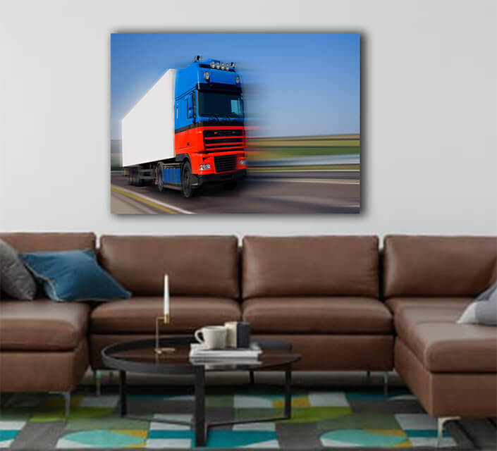 WEB003 0049 ML 0024 36538982 red blue truck AOAY6223