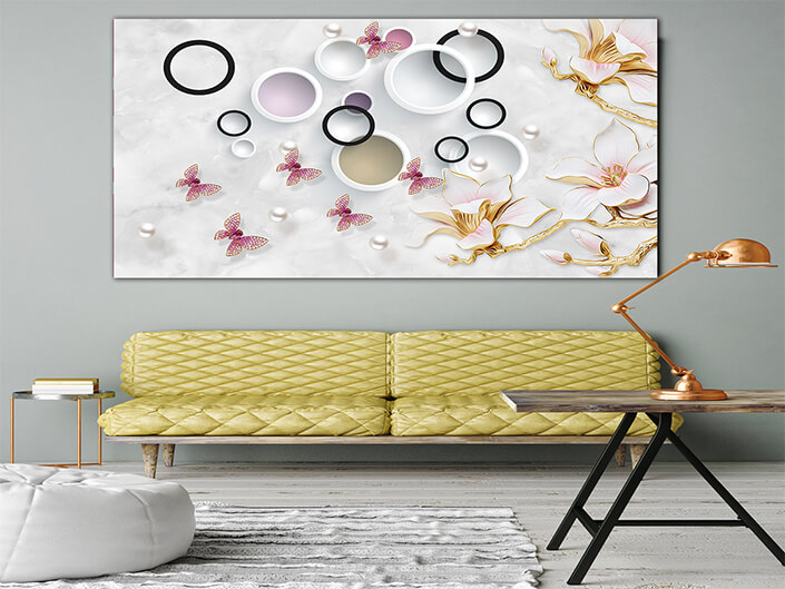 WEB003 0054 MP 0039 31306446 3d floral background illustration (A177) AOAY5741