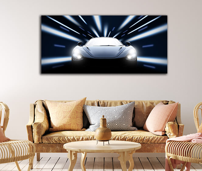 WEB003 0057 WEB001 0045 46061902 high speed black sport car in the night AOAY5277