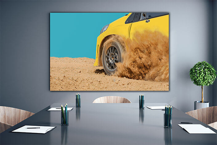 WEB004 0005 ML 0016 37049866 rally racing car in dirt track AOAY6150