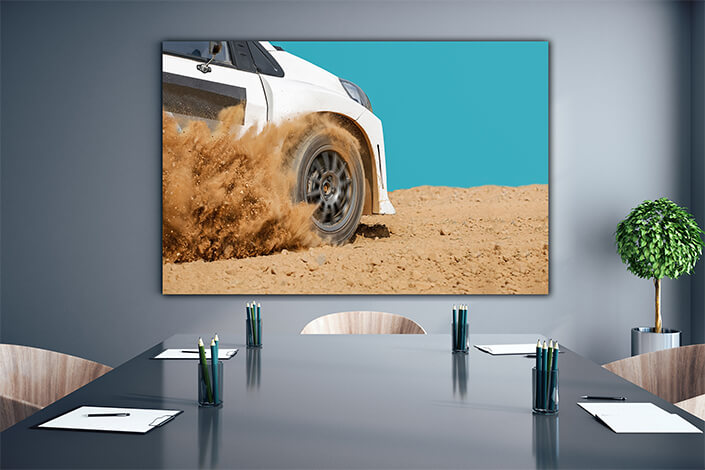 WEB004 0007 ML 0014 38788456 rally racing car in dirt track AOAY6151